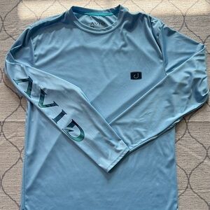 Avid Blue fishing Long Sleeve Shirt